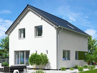 Fertighaus Paris von Fingerhut Haus Schlüsselfertig ab 380058€, Satteldach-Klassiker Außenansicht 1