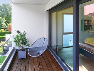 Fertighaus Stadtvilla Cube von petershaus, Stadtvilla Außenansicht 6