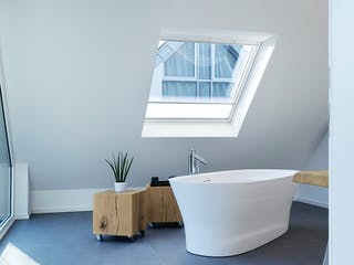 Fertighaus Lichthaus von petershaus, Satteldach-Klassiker Innenansicht 14