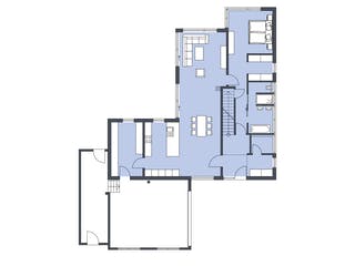 Massivhaus Achenbach von Plan-Concept Massivhaus, Satteldach-Klassiker Grundriss 1