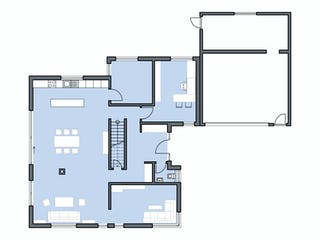 Massivhaus Götze von Plan-Concept Massivhaus, Satteldach-Klassiker Grundriss 1