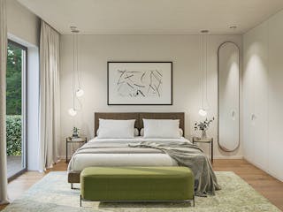 Massivhaus Cannes von P & P Massivhaus Schlüsselfertig ab 259000€, Bungalow Innenansicht 3