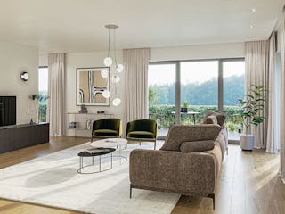 Massivhaus Lumi von P & P Massivhaus Schlüsselfertig ab 345000€, Cubushaus Innenansicht 1