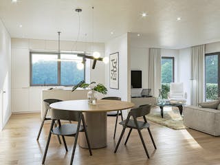 Massivhaus Nizza von P & P Massivhaus Schlüsselfertig ab 278000€, Bungalow Innenansicht 2