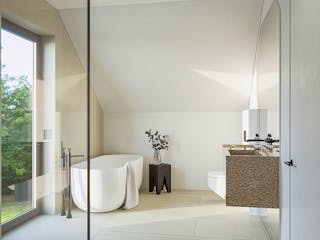 Massivhaus Trento von P & P Massivhaus Schlüsselfertig ab 299000€, Satteldach-Klassiker Innenansicht 4