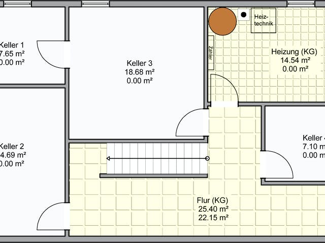 Fertighaus Turo von Fingerhut Haus Schlüsselfertig ab 479090€, Satteldach-Klassiker Grundriss 3