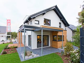 Fertighaus Wuppertal von Fingerhut Haus Schlüsselfertig ab 606177€, Satteldach-Klassiker Außenansicht 3
