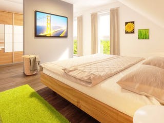 Fertighaus CLOU 119 von RENSCH-HAUS Schlüsselfertig ab 340221€, Satteldach-Klassiker Innenansicht 2