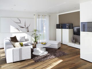 Fertighaus MH Avenio von RENSCH-HAUS, Pultdachhaus Innenansicht 1