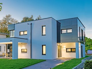 Fertighaus MH San Diego von RENSCH-HAUS, Cubushaus Außenansicht 2