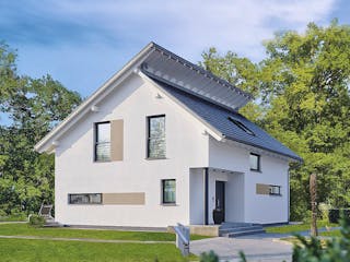 Fertighaus Ausstellungshaus Rheinau-Linx generation5.5 200 von WeberHaus Schlüsselfertig ab 410000€, Außenansicht 1