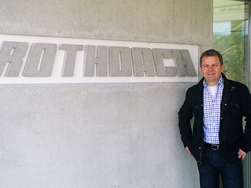 Dienstleister Rothdach Geschäftsführer Armin Rothdach