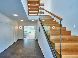 Fertighaus Haus Schulz von Fertighaus WEISS Schlüsselfertig ab 663680€, Pultdachhaus Innenansicht 6