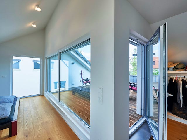 Fertighaus Haus Schulz von Fertighaus WEISS Schlüsselfertig ab 663680€, Pultdachhaus Innenansicht 7