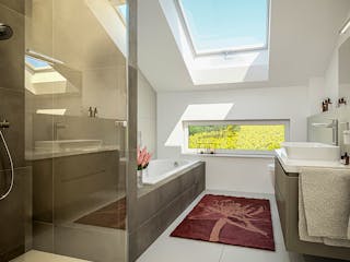 Fertighaus Solitaire Generationenhäuser von SCHWABENHAUS Schlüsselfertig ab 463070€, Satteldach-Klassiker Außenansicht 10