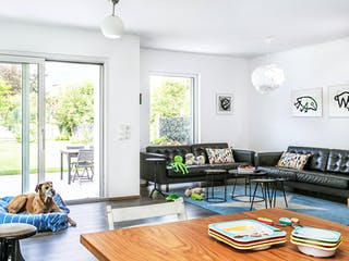 Fertighaus D 30-166.2 - Walmdach Doppelhaus von SchwörerHaus - Österreich Schlüsselfertig ab 516230€, Innenansicht 1