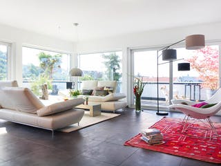 Fertighaus E 10-230.1 - Bungalow mit Dachterrasse von SchwörerHaus - Österreich Schlüsselfertig ab 715770€, Innenansicht 1