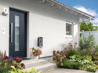 Fertighaus E 10-093.3 - Bungalow mit Pool von SchwörerHaus - Österreich Schlüsselfertig ab 309760€, Bungalow Außenansicht 3