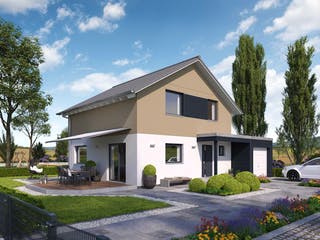 Fertighaus E 15-115.2 - Planungsidee Aktionshaus von SchwörerHaus Schlüsselfertig ab 253102€, Außenansicht 1