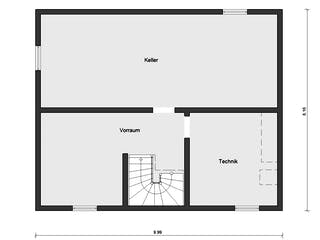 Fertighaus E 15-143.32 - Haus mit Flachdachgaube von SchwörerHaus - Österreich Schlüsselfertig ab 342540€, Grundriss 3