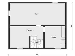 Fertighaus E 15-143.33 - Haus mit Pultdach von SchwörerHaus - Österreich Schlüsselfertig ab 389510€, Pultdachhaus Grundriss 3