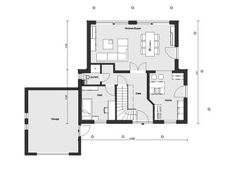 Fertighaus E 15-146.3 - Young Family Home 1 von SchwörerHaus - Österreich Schlüsselfertig ab 479270€, Grundriss 1