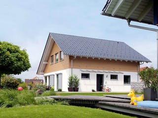 Fertighaus E 15-153.1 - Sonneninselhaus von SchwörerHaus - Österreich Schlüsselfertig ab 414370€, Außenansicht 2