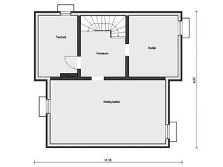 Fertighaus E 15-154.1 - Fertighaus mit Holz von SchwörerHaus Schlüsselfertig ab 455107€, Pultdachhaus Grundriss 3