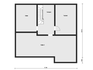 Fertighaus E 15-197.2 - Fertighaus mit Klinkerfassade von SchwörerHaus - Österreich Schlüsselfertig ab 545490€, Grundriss 3