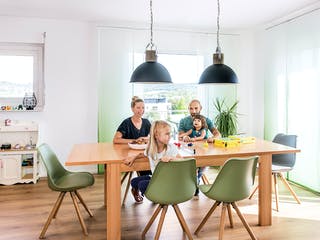 Fertighaus E 15-121.7 - Kundenhaus mit Eigenleistungen von SchwörerHaus - Österreich, Innenansicht 3