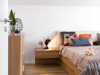 Fertighaus E 15-121.7 - Kundenhaus mit Eigenleistungen von SchwörerHaus - Österreich, Innenansicht 4