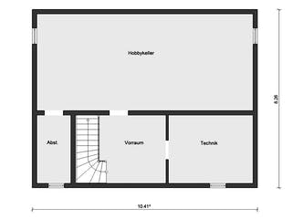 Fertighaus E 20-148.4 - Stadtvilla mit großem Balkon von SchwörerHaus - Österreich Schlüsselfertig ab 387420€, Grundriss 3