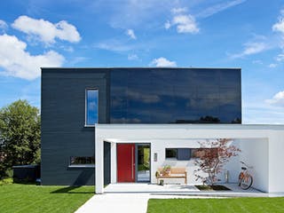 Fertighaus E 20-156.5 - Schwörer-Haus Cube von SchwörerHaus Schlüsselfertig ab 484067€, Cubushaus Außenansicht 1