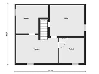 Fertighaus E 20-156.5 - Schwörer-Haus Cube von SchwörerHaus - Österreich Schlüsselfertig ab 568480€, Cubushaus Grundriss 3