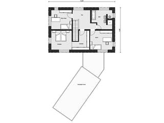 Fertighaus E 20-161.2 - Musterhaus Köln-Frechen von SchwörerHaus - Österreich Schlüsselfertig ab 869220€, Grundriss 2