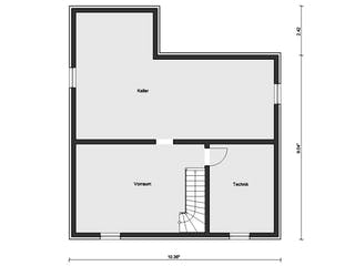 Fertighaus E 20-164.3 - Haus mit Erker-Balkon von SchwörerHaus - Österreich Schlüsselfertig ab 459030€, Grundriss 3