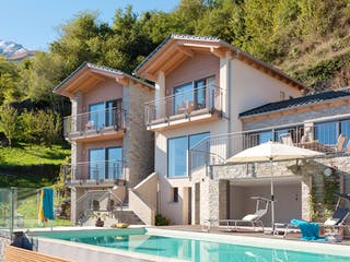 Fertighaus E 20-172.4 - Fertighaus mediterran von SchwörerHaus - Österreich Schlüsselfertig ab 683650€, Außenansicht 2