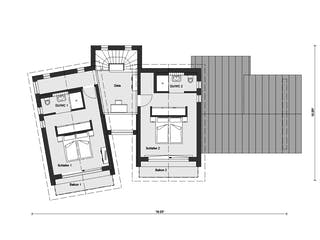 Fertighaus E 20-172.4 - Fertighaus mediterran von SchwörerHaus - Österreich Schlüsselfertig ab 683650€, Grundriss 2