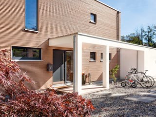 Fertighaus E 20-176.2 - Markantes Fertighaus als Kubus von SchwörerHaus - Österreich, Außenansicht 3