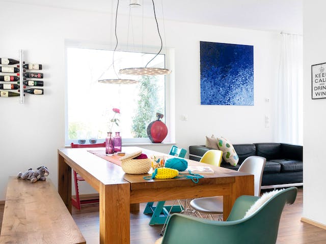 Fertighaus E 20-176.2 - Markantes Fertighaus als Kubus von SchwörerHaus Schlüsselfertig ab 530557€, Cubushaus Innenansicht 2