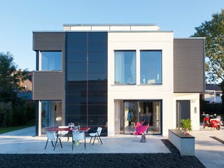 Fertighaus E 20-189.3 - Kubushaus von SchwörerHaus - Österreich Schlüsselfertig ab 831380€, Cubushaus Außenansicht 2