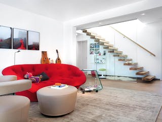 Fertighaus E 20-189.3 - Kubushaus von SchwörerHaus - Österreich Schlüsselfertig ab 831380€, Cubushaus Innenansicht 1