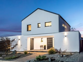 Fertighaus E 20-150.6 - Fertighaus individuell geplant von SchwörerHaus - Österreich, Außenansicht 3