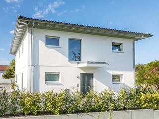 Fertighaus E 20-189.4 - Individuelle Stadtvilla nach eigenem Wunsch von SchwörerHaus - Österreich, Außenansicht 2