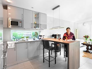 Fertighaus F 10-049.9.1 - FlyingSpace als Winkelbungalow von SchwörerHaus Schlüsselfertig ab 236170€, Bungalow Innenansicht 2