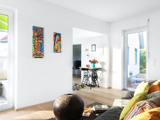 Fertighaus F 10-043.13 - Wohnmodul FlyingSpace als Anbau von SchwörerHaus - Österreich, Innenansicht 2