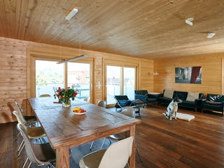 Blockhaus Stuttgart von Rems-Murr-Holzhaus Ausbauhaus ab 268453€, Satteldach-Klassiker Innenansicht 1