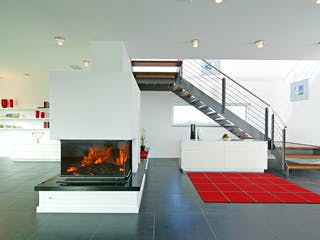 Fertighaus MH STYLE von Fertighaus WEISS Schlüsselfertig ab 609419€, Pultdachhaus Innenansicht 2