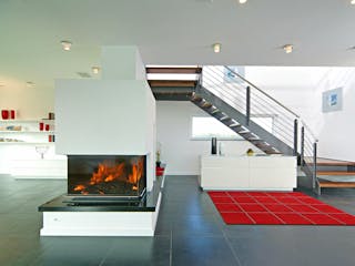Fertighaus MH STYLE von Fertighaus WEISS Schlüsselfertig ab 647739€, Pultdachhaus Innenansicht 2