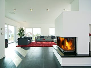 Fertighaus MH STYLE von Fertighaus WEISS Schlüsselfertig ab 609419€, Pultdachhaus Innenansicht 1